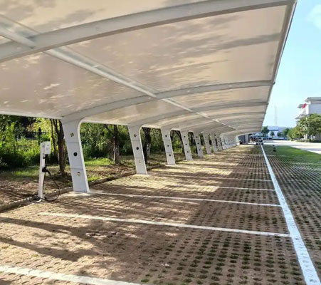 荷塘车棚安装制作